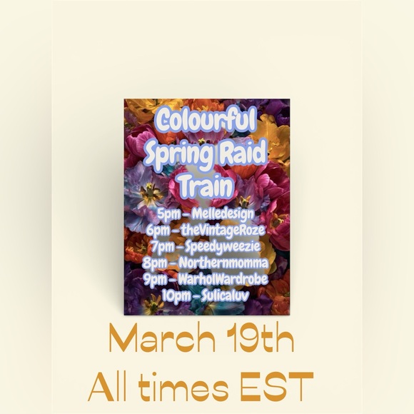 Colorful Spring Raid Train - Picture 1 of 1
